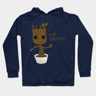 I am baby groot Hoodie